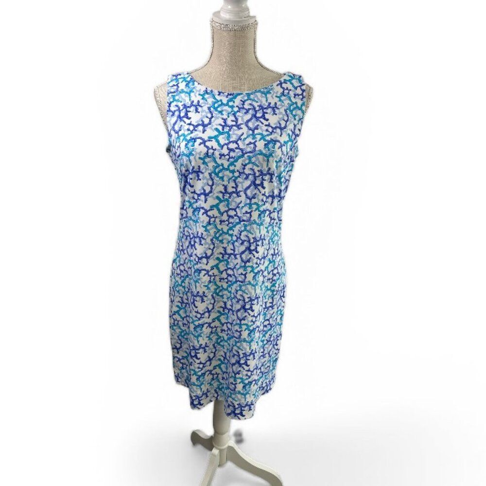 LULU-B Sleeveless Dress UPF50+ Sz S Pickleball Golf Tennis Lightweight Travel